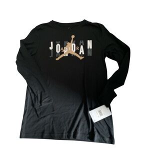 Nike Air Jordan Black Tee Shirt